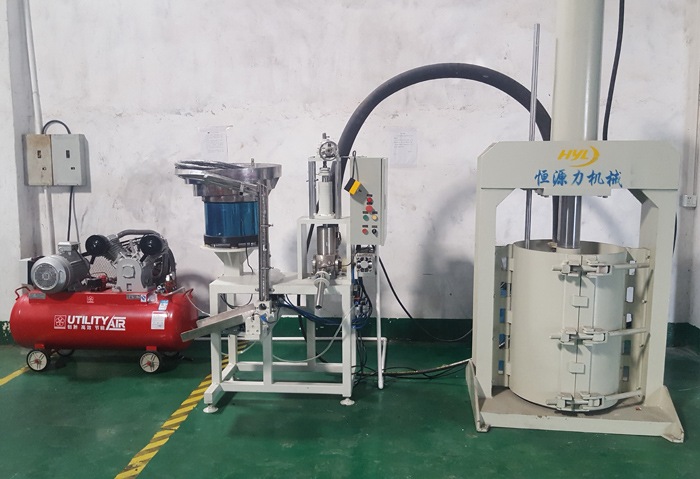 Hard tube packing machine